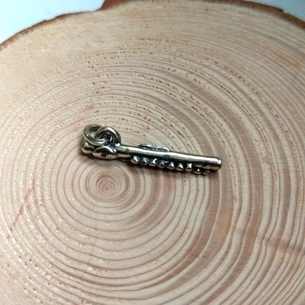 Sterling Flute Charm/Pendant